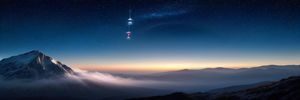 日本综艺中文字幕最新一期，户外旅行综艺场景，日本明星在富士山背景前笑谈